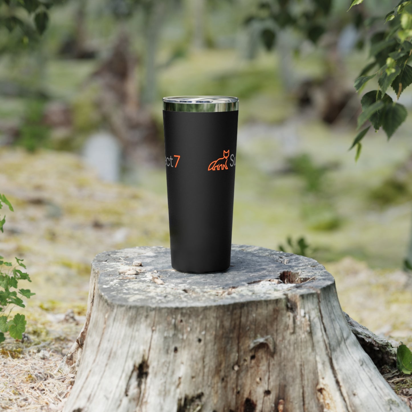 Matte Black Insulated Copper Vacuum Travel Tumbler Cup - 20 oz