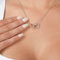 Gift For Her | Interlocking Heart Necklace