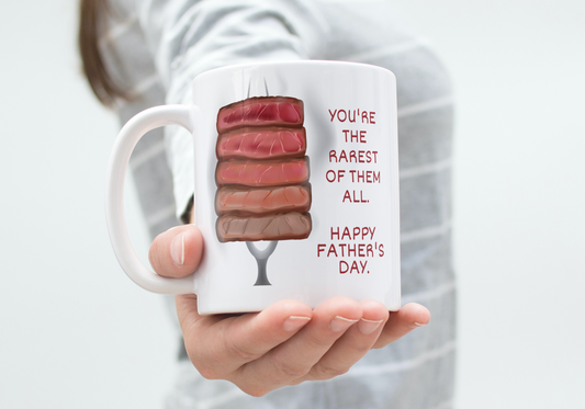 Rarest Of Them All Mug - Happy Father's Day