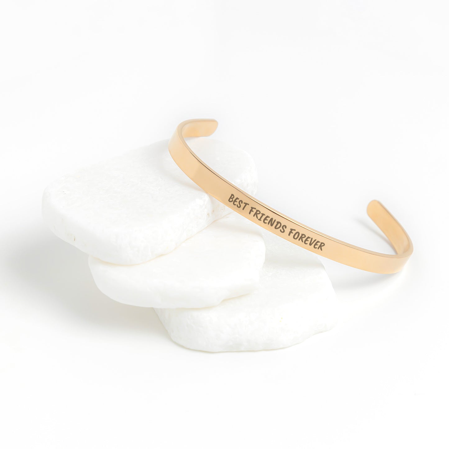 Gift For Best Friend |
Best Friends Forever Cuff Bracelet