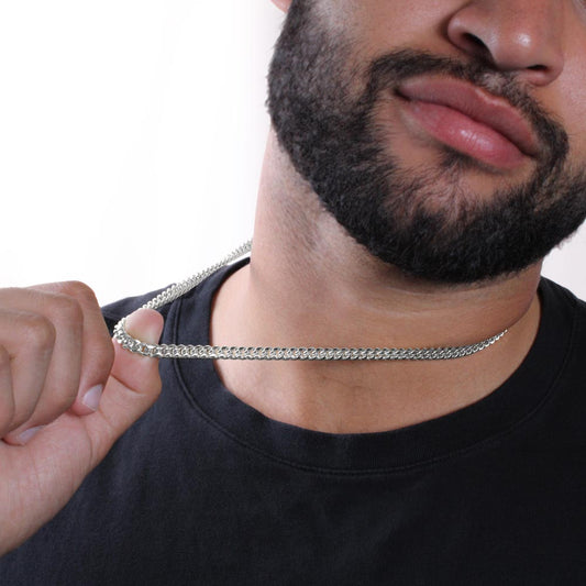 Gift for Him | Stainless Steel Cuban Link Chain Necklace