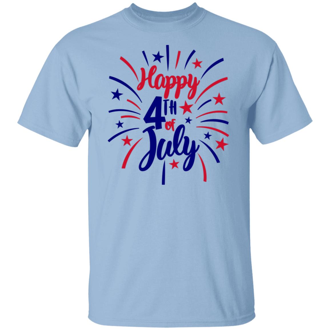 Happy 4th of July Fireworks Family/Group T-Shirts