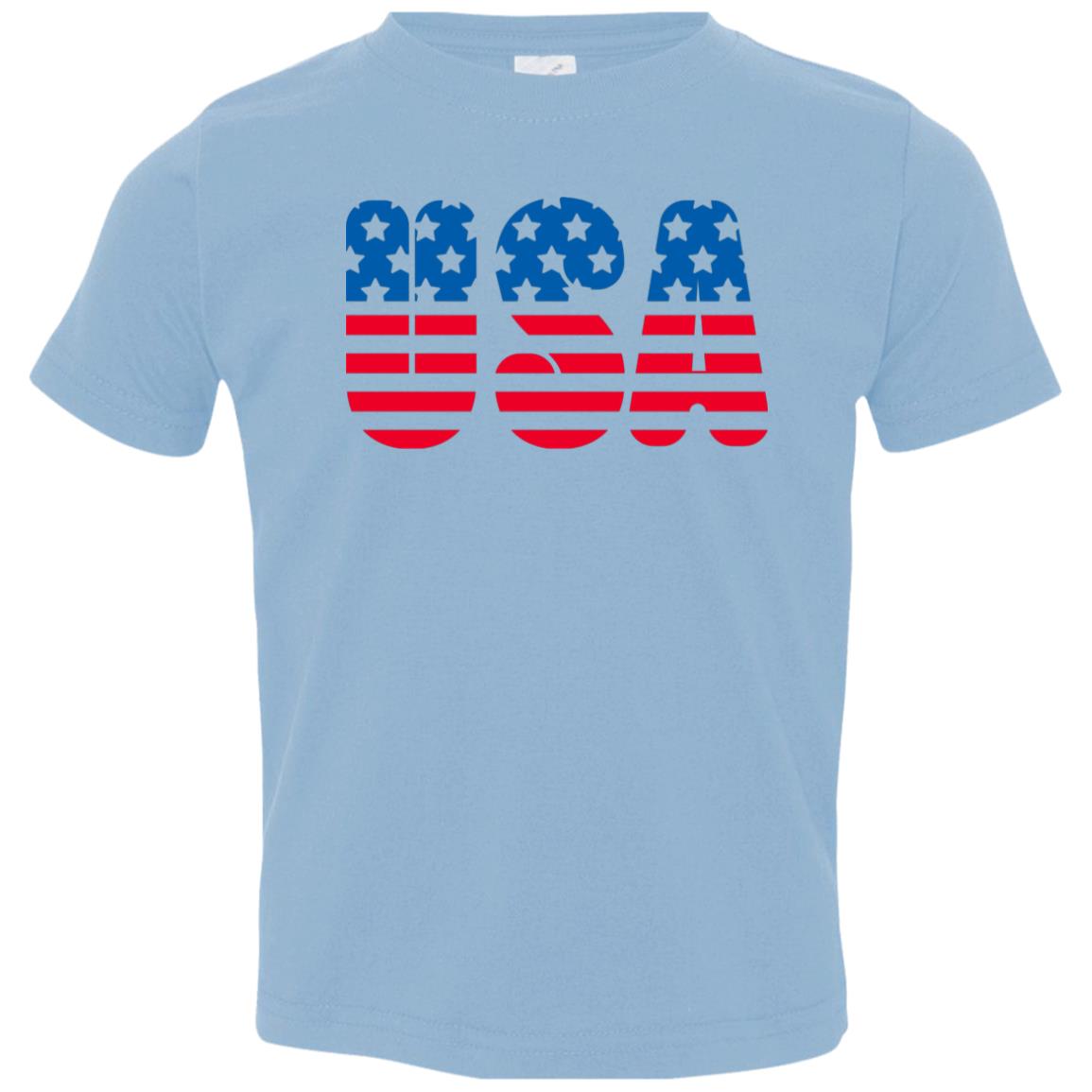 USA Flag Family Matching T-Shirts
