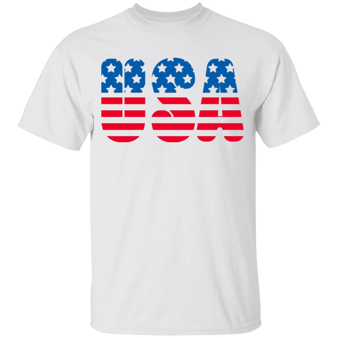 USA Flag Family Matching T-Shirts
