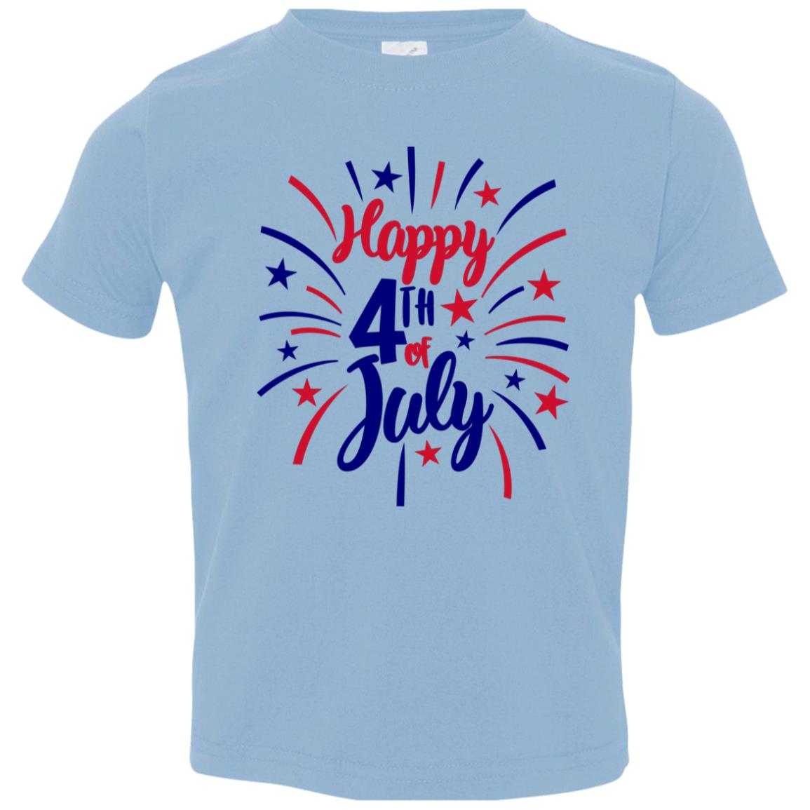 Happy 4th of July Fireworks Family/Group T-Shirts