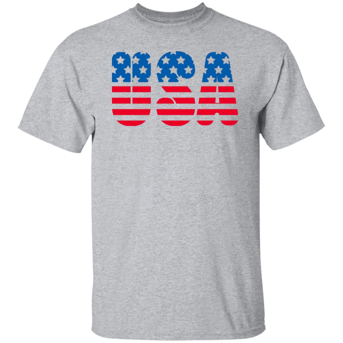 USA Flag Family Matching T-Shirts