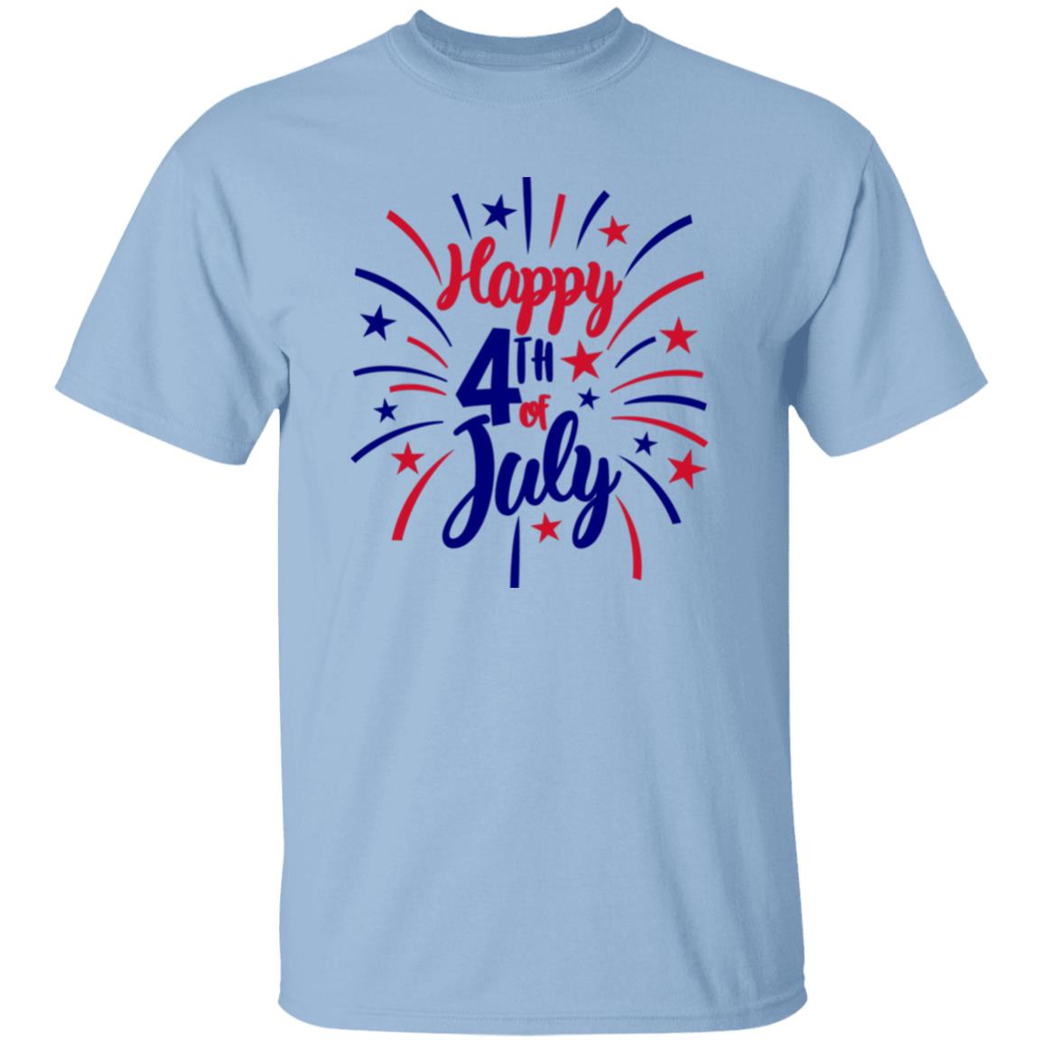 Happy 4th of July Fireworks Family/Group T-Shirts