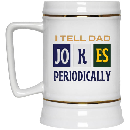 Gift For Dad | Dad Jokes Beer Stein 22oz.