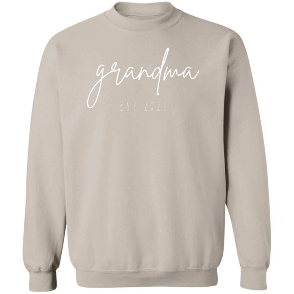 Grandma EST 2024 Sweatshirt