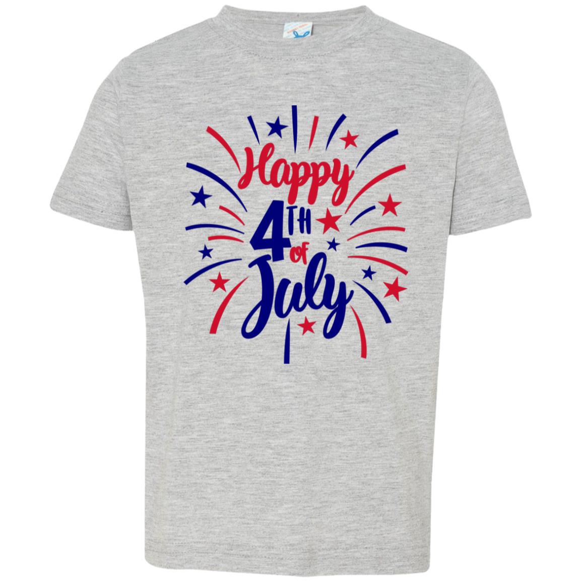 Happy 4th of July Fireworks Family/Group T-Shirts
