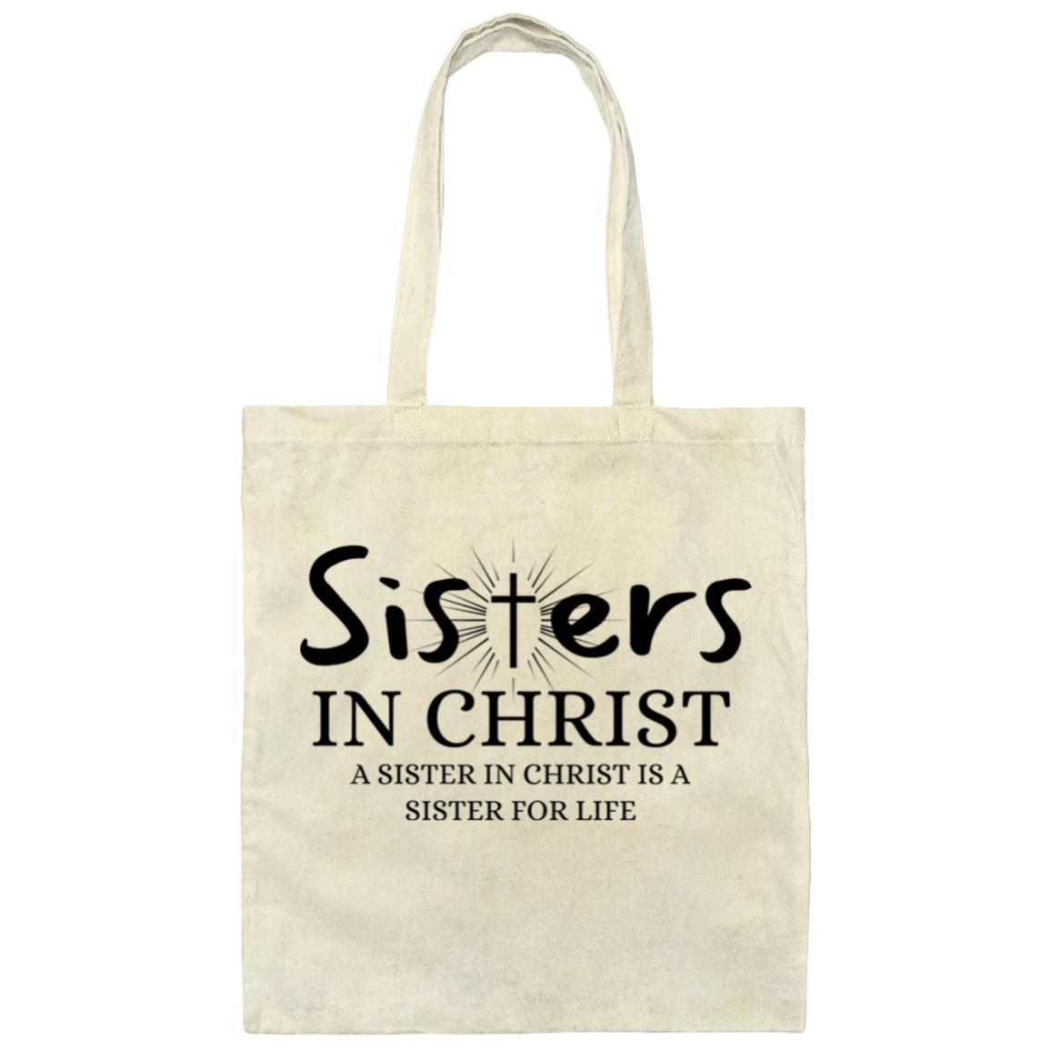 Sisters In Christ Canvas Tote Bag