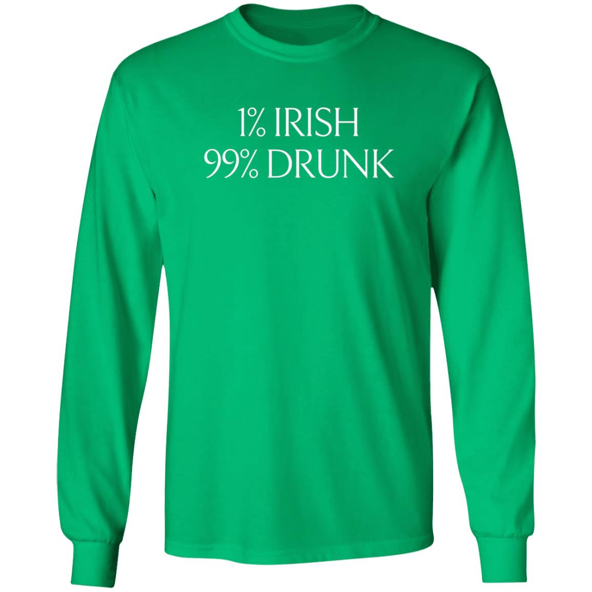 1% Irish 99% Drunk Shirt