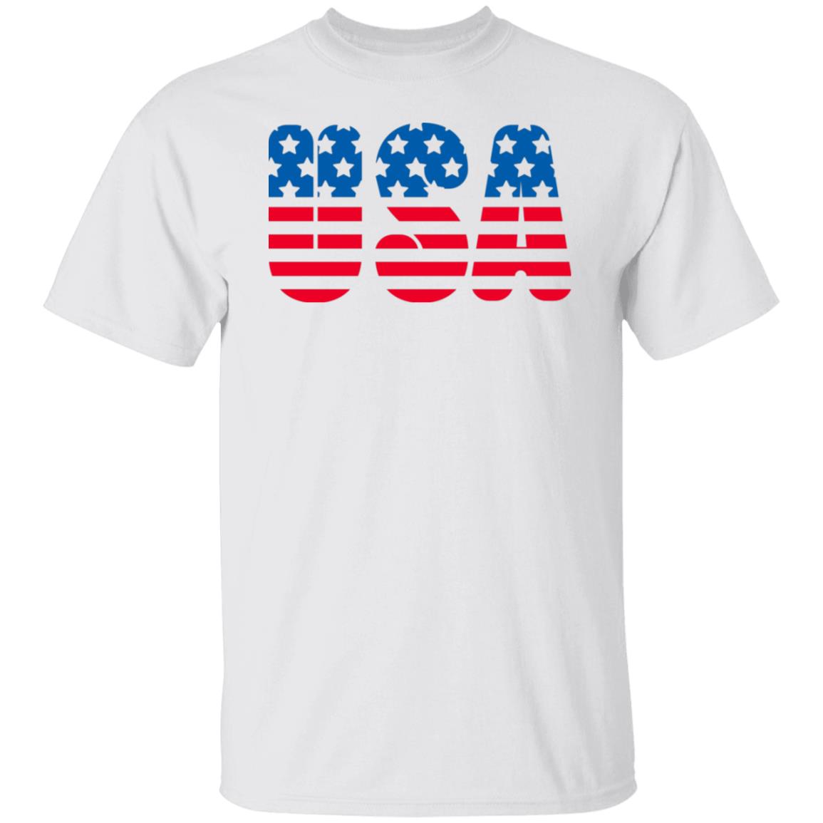 USA Flag Family Matching T-Shirts