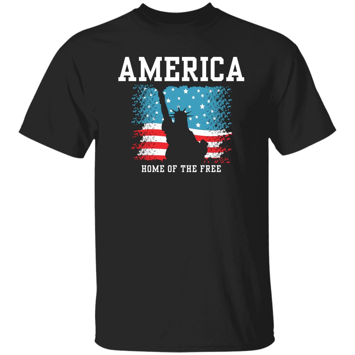 American Home Of The Free Liberty T-Shirt