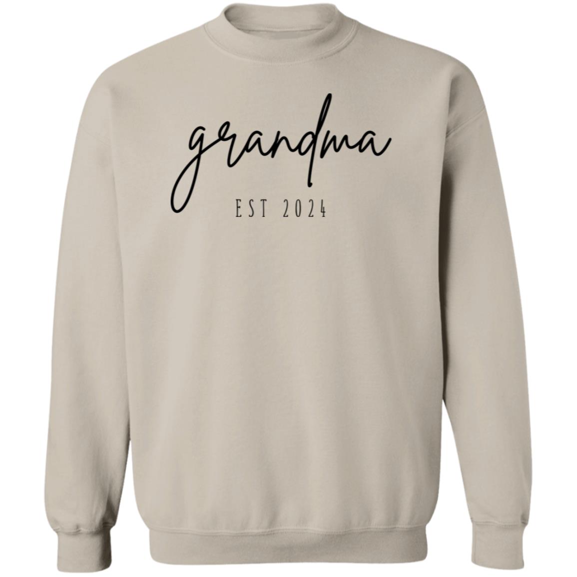 Grandma EST 2024 Sweatshirt