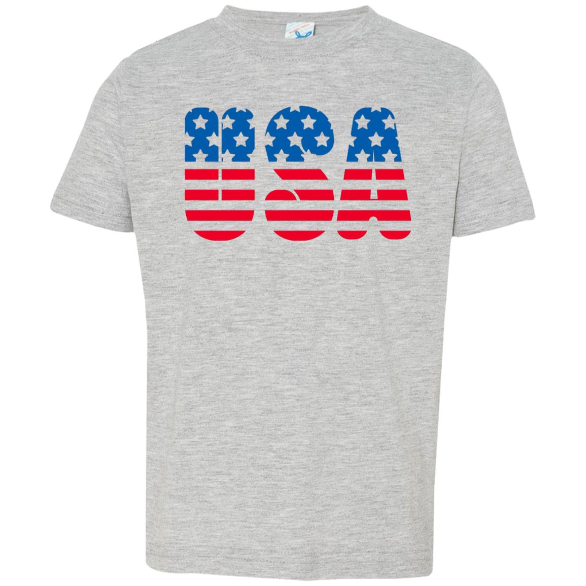 USA Flag Family Matching T-Shirts