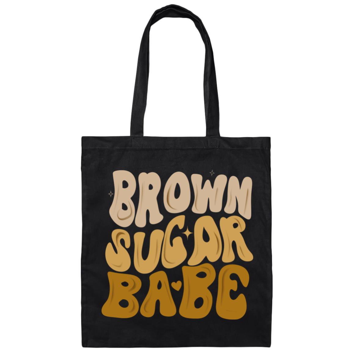 Brown Sugar Babe Canvas Tote Bag