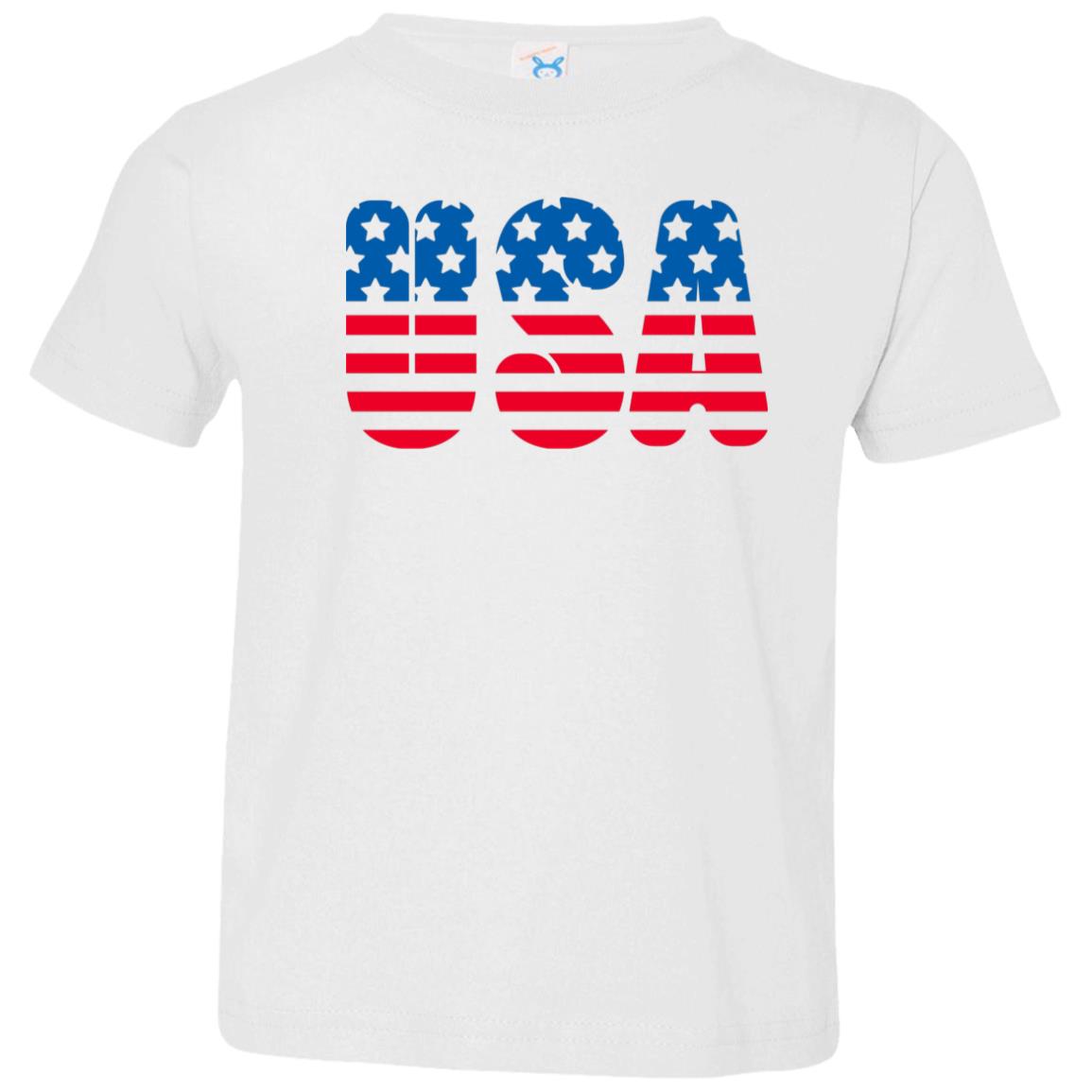 USA Flag Family Matching T-Shirts