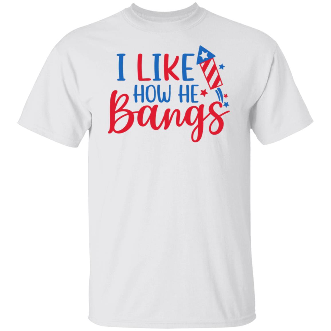 His Hers 4th of July Fireworks Couples T-Shirt