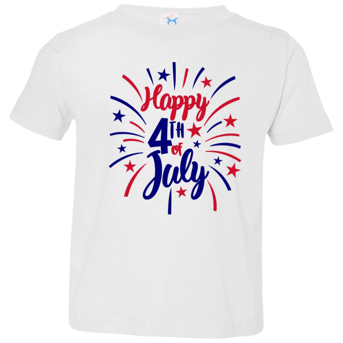 Happy 4th of July Fireworks Family/Group T-Shirts