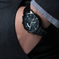 Gift For Dad | Endless Love Black Chronograph Watch From Daughter