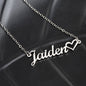 Gift For Her | Personalized Name Necklace with a Heart