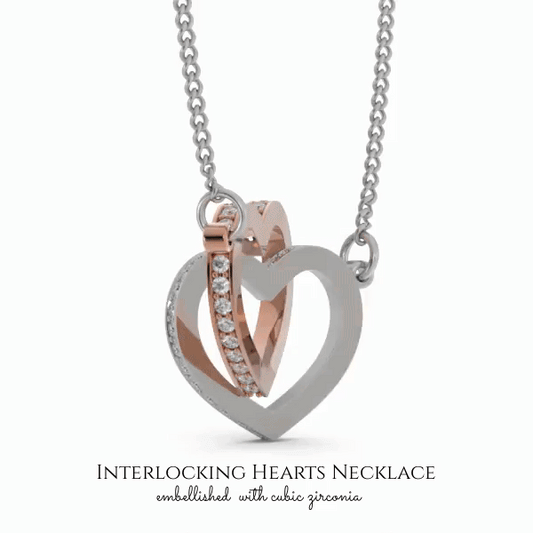 Gift For Her | Interlocking Heart Necklace