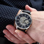 Gift For Bonus Dad | Men's Openwork Watch - Gift Of Life From Bonus Son