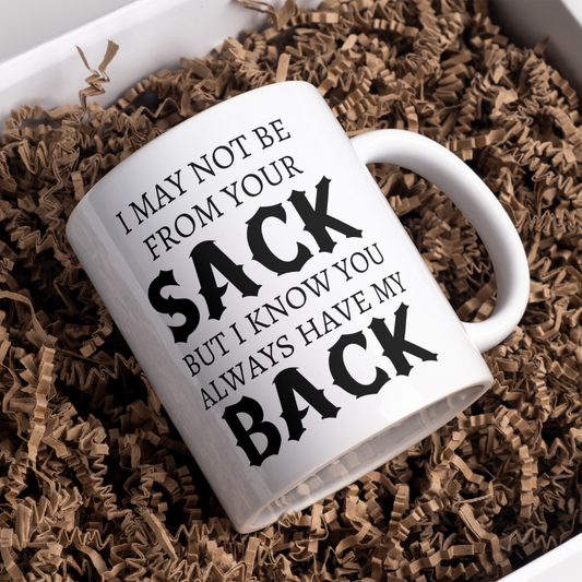 Gift For Step Dad, Bonus Dad | Always Have My Back Mug