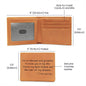 Gift For Him | Personalized Name Leather Wallet From Wife, Girlfriend, Partner