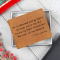 Gift For Him | Personalized Name Leather Wallet From Wife, Girlfriend, Partner