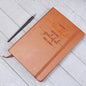 Gift For Her | Thankful Grateful Blessed Vegan Leather Journal