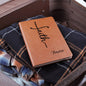 Gift For Her | Personalized Faith Vegan Leather Journal