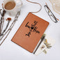 Gift For Her | Love Faith Hope Jesus Vegan Leather Journal