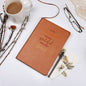 Gift For Her | Thankful Grateful Blessed Vegan Leather Journal