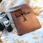 Gift For Her | Love Faith Hope Jesus Vegan Leather Journal