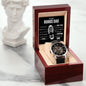 Gift For Bonus Dad | Men's Openwork Watch - My Life Better