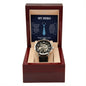 Gift For Dad | Men's Openwork Watch - My Hero