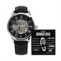 Gift For Bonus Dad | Men's Openwork Watch - My Life Better
