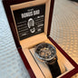 Gift For Bonus Dad | Men's Openwork Watch - My Life Better