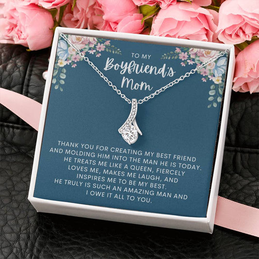 Gift For Boyfriend's Mom |  Like A Queen Alluring Beauty Necklace