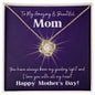 Gift For Mom | Guiding Light Love Knot Necklace