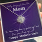 Gift For Mom | Guiding Light Love Knot Necklace