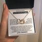 Gift For Granddaughter | Interlocking Heart Necklace - Journey From Grandpa