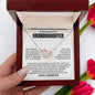 Gift For Granddaughter | Interlocking Heart Necklace - Journey From Grandpa