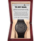 Gift For My Man | Wooden Watch - Missing Piece