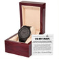 Gift For My Man | Wooden Watch - Missing Piece