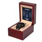 Gift For Dad | My Hero Black Chronograph Watch