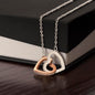 Gift For Her | Interlocking Heart Necklace