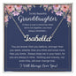 Gift For Granddaughter | Custom Name Necklace - In My Heart